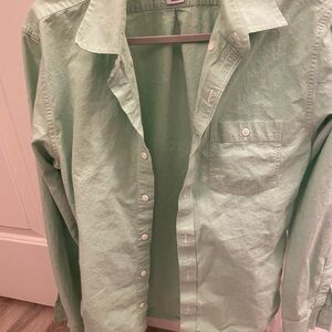 Bonobos Mint Green Casual Button-Down Shirt